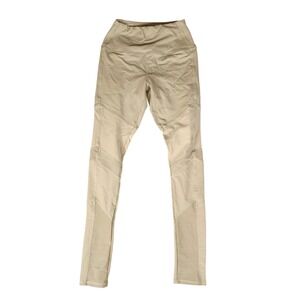 LA Society Green Mesh Panel Leggings Athleisure Workout Yoga Pants Size S